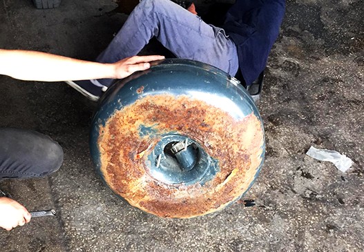 LPG Tank Değişimi